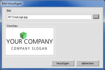 Logo hinzufügen