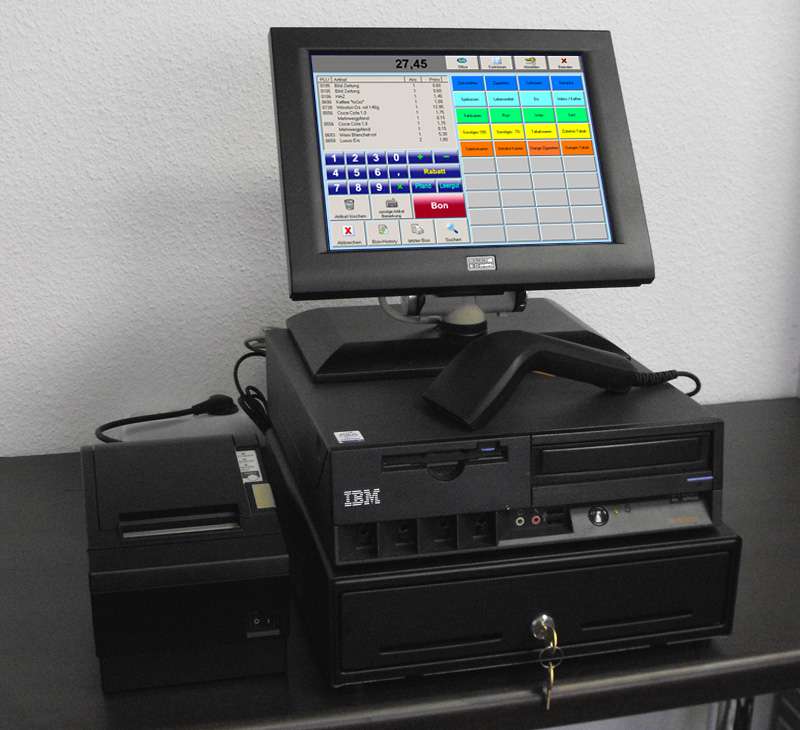 Computerkasse für Kiosk und Lotto-Toto Computerkasse für Kiosk und Lotto-Toto