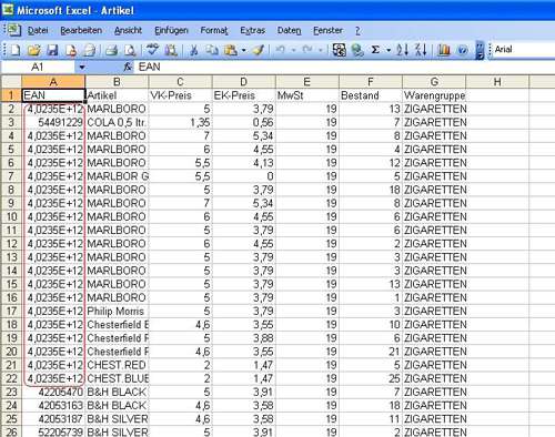 POSprom Import / Export - Screenshot 1
