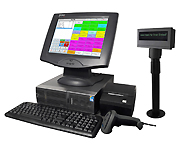 Touchscreen Kasse für Einzelhandelsgeschäft