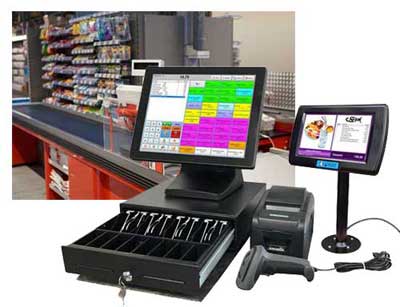 Touchscreen Kassen, Kassensysteme für Einzelhandel.
