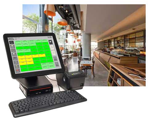 Kassensysteme für die Gastronomie mit Touchscreen. Gaststätte, Lokal, Restaurant, Pizzeria, Bistro, Kneipe