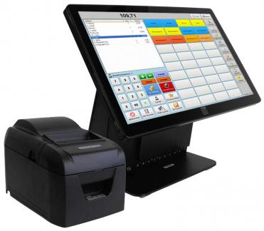 Touchscreen Kassensystem Elo All-in-One. GoBD / TSE konform