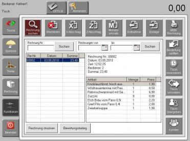 Software POSprom Gastro 3.6 für Restaurant bis 30 Tischen. Finanzamt GoBD / TSE 2026 AKTUELLE VERSION.