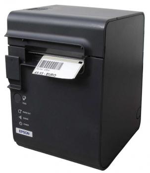 Etikettendrucker EPSON TM-L90P. Farbe: Schwarz