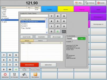 Software POSprom Handel PLUS 4.1 Kundenverwaltung