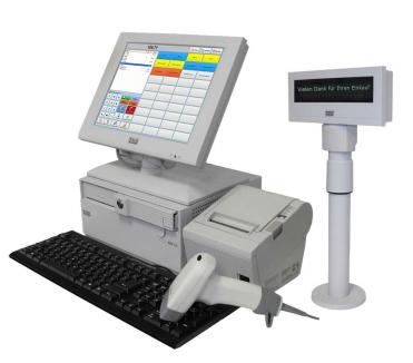 Touchscreen Kasse mit Software für Kiosk & Lotto-Toto