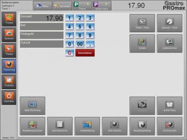 Kassensoftware Zahlungsmodus