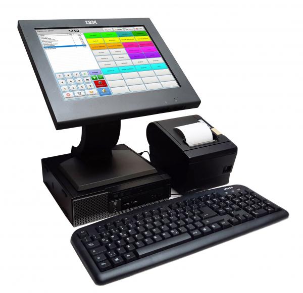 Kassensystem für Cafe. Touchscreen Kasse für Kantine