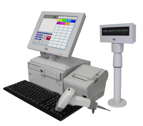 Kassensystem mit Touchscreen für Kiosk und Lotto-Toto