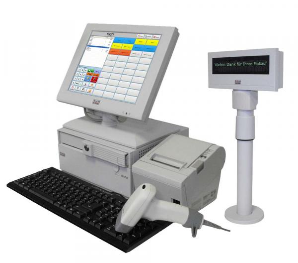 Touchscreen Kasse mit Software für Kiosk & Lotto-Toto